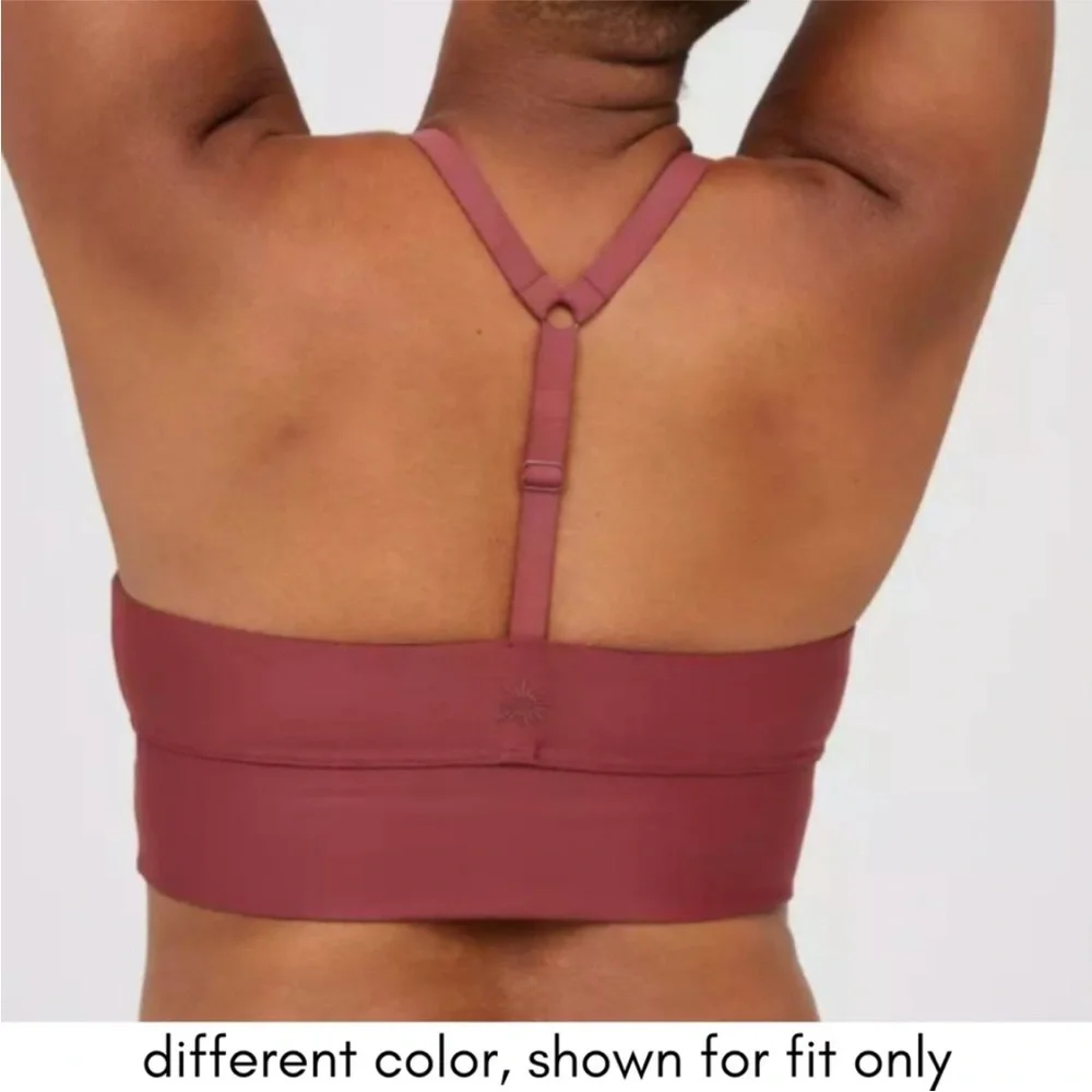 NEW Offline by Aerie American Eagle Shine Racerback Sports Bra Black Small